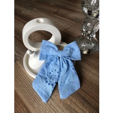 Sp Accessories Fiyonk Kurdele Model Mavi Otomatik Klipsli Toka