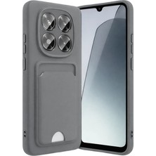 Streozd Newface Xiaomi Redmi Note 15  5g Kelvin Kartvizitli Silikon - Gri