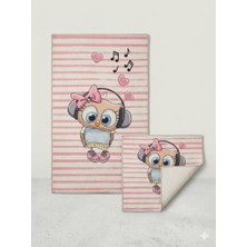 Abnturk Kaymaz Tabanlı Ikili Paspas Set. (90X 60 cm ve 60 x 42 Cm)  Renk ve Desen Garantisi Yoktur.