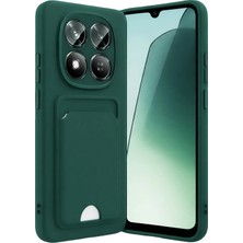 Streozd Newface Xiaomi Redmi Note 15 4g Kelvin Kartvizitli Silikon - Koyu Yeşil