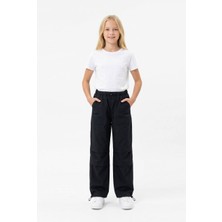 Isobel Isob Unisex Çocuk Lastikli Paraşüt Kumaş Pantolon 8-11 Yaş 7001
