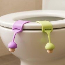 Daisy Store Store Klozet Kapağı Hijyen Aparatı – Eller Değmeden Tuvalet Kapağı Kaldırma – Silikon Esnek Yapı, Kolay Montaj, Hijyenik Kullanım, Ev ve Ofis Için Uygun (2 Adet)