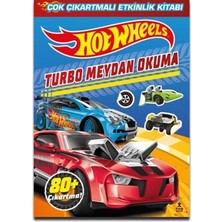 Daisy Store Hot Wheels Turbo Meydan Okuma Çok Çıkartmalı Etkinlik Kitabı