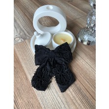 Sp Accessories Fiyonk Kurdele Model Siyah Otomatik Klipsli Toka