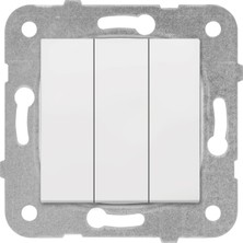 Daisy Store Beyaz Üçlü Anahtar Mekanizma