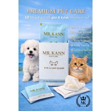 MR.KANN Kedi & Köpek Göz ve Kulak Temizleme Hijyen Mendili