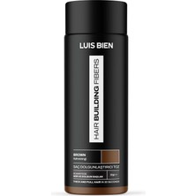 Daisy Store Luis Bien Saç Dolgunlaştirici Toz, Kahverengi 20 gr 1 Paket (1 x 20 G)