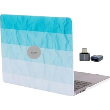 Daisy Store Pro 13 Inç Kılıf Uyumlu M1-M2 Bar Sert Kapak Ince Hafif Darbe Çizilme Koruma Hard Yeşili