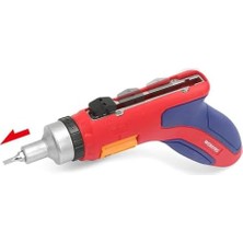 Daisy Store WP221048 24 Parça Profesyonel Cr-V Kabzalı Cırcırlı Tornavida Seti + Kemer Askılı Bez Taşıma Çantası