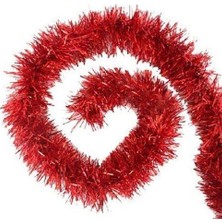 Daisy Store - Doğum Günü Yılbaşı Çam Ağacı Kırmızı Sim Süs 1 Adet