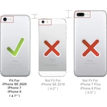 Daisy Store Se 2020 360 Uyumlu Kılıf Silikon Şeffaf Ön Arka