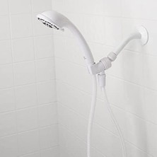 Daisy Store Waxman Serene 7,62 cm (7,62 Cm) El Duş Başlığı, 3 Sprey Ayarlı, Beyaz