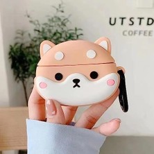 Daisy Store Oppo Enco x Için Kılıf Figürlü Silikon Crtn-Fgr-Shba [enco x ile Uyumlu Kılıf - Kavuniçi]