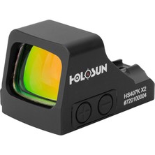 Holosun HS407K X2 Kompakt  Reddot  Optik Nişangâh – 6 Moa