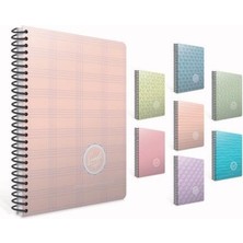 Gıpta 19x26 Smooth 80YP Defter Çizgisiz Spiralli Karton Kapak 5619 Renk Seçenekleri ile