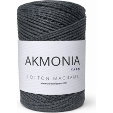 Akmonia Makrome Pamuk 250GR  2mm Zincir Ip, Çanta,runner,dekarayon,sepet