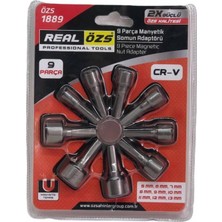 Daisy Store Manyetik Civata Somun Tutucu Adaptörü Çatı Trapez Lokma 9 Parça