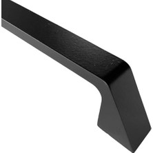 Daisy Store Mutfak ve Banyo Dolabı Kapakları ve Çekmeceler Için Metal Kulp Paslanmaz Alüminyum Mobilya Dolap Kulbu 160MM Mat Siyah 2 Adet