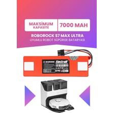 Electroll Roborock S7 Max Ultra Batarya 7000MAH Pil Robot Süpürge Bataryası