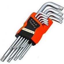 Daisy Store 9 Parça Tork Alyan Anahtar Seti (Uzun Boylu Allen Set) Dokuz Pcs Çelik