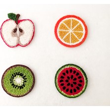 Aryada Meyve Tasaramlı Bardak Altlığı