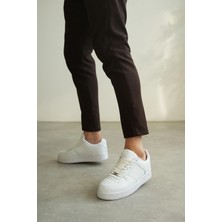 Antakya Yöresi KB-N09 Kuback Beyaz Cilt Günlük Erkek Ayakkabı