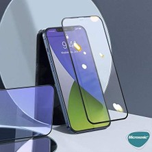 Daisy Store 12 Tam Kaplayan Temperli Cam Ekran Koruyucu Siyah