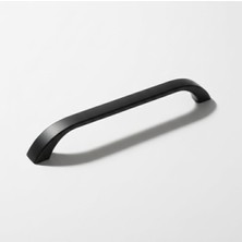 Daisy Store Göksu Siyah Metal Mutfak Dolap Kulpları, Çekmece Kapak Kulbu, Mobilya Kulp (96 Mm)