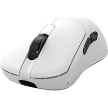 Daisy Store Ajazz AJ179 Nl Near-Link 3 Modlu Kablosuz Oyuncu Mouse 26000 Dpı PAW3395 Sensörlü – 1000Hz Yenileme Hızı, Nearlink Teknolojili, 800MAH Batarya, 100M Tıklama Ömrü (Beyaz)