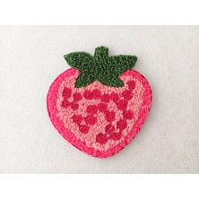 Aryada Çilek Tasaramlı Bardak Altlığı