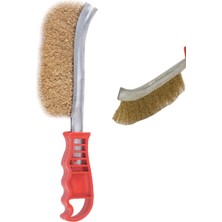 Daisy Store 4045 Plastik Saplı Tel Fırça Pirinç Tel Fırça Çelik Tel Fırça 1410
