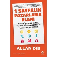 Nova Kitap 1 Sayfalık Pazarlama Planı - Allan Dib, Türkçe Yayın, 40 Sayfa, Noya Yayınları