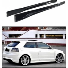 🚗 Audi A3 Yan Marşpiyel 2006-2012 (Plastik) | Dayanıklı & Şık Tasarım | Boyasız