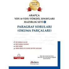 Daisy Store Arapça Yds (E-Yds) - Yökdil Sınavları Hazırlık Seti 1: Paragraf Soruları (Okuma Parçaları)