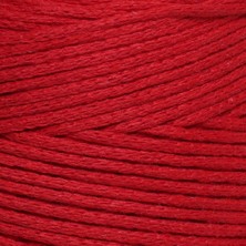 Loren Cotton Macrame Kırmızı - R095 - 34374