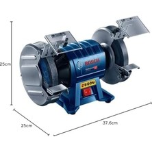 Daisy Store Professional Gbg 35-15 Taş Motoru (350 W, Disk Çapı: 150 Mm, 3.000 Dev/dak)