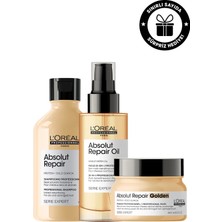 L'oreal Professionnel Serie Expert Profesyonellerin Altın Bakım Seti, Absolut Repair