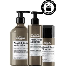 L'Oréal Professionnel Serie Expert Absolut Repair Molecular Onarıcı ve Güçlendirici Bakım Seti