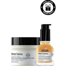 L'Oréal Professionnel Serie Expert Arındırıcı Metal Detox Saç Bakım Seti
