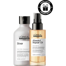 L'Oréal Professionnel Serie Expert Sarı Saçlar Için Yoğun Onarıcı Saç Bakım Seti