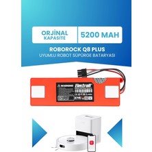 Electroll Roborock Q8 Plus Batarya 5200MAH Pil Robot Süpürge Bataryası