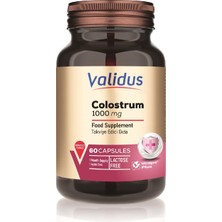 Validus Colostrum 1000 Mg 60 Capsules