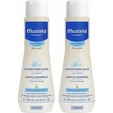 Mustela Göz Yakmayan Bebek Şampuanı 200 ml Hassas Ciltler İçin Organik Özlü Temizleyici