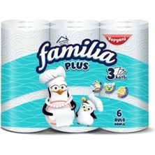 Familia 6'lı Rulo Kağıt Havlu 3 Katlı Yüksek Emicilik ile Mutfak ve Temizlikte Güvenilir Yardımcı