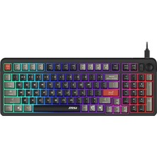 Daisy Store Msı Gg GK110 Tr Sessiz Membran Gamıng Klavye Rgb Tr Layout