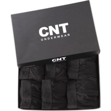 Cnt Erkek Boxer Likralı 6'lı Premium Paket