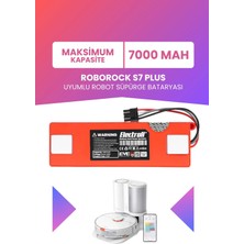 Electroll Roborock S7 Plus Batarya 7000MAH Pil Robot Süpürge Bataryası