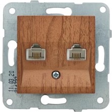 Daisy Store Ceviz Ikili Nümeris Cat3 Vakumlu Paket