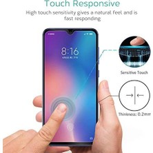 Daisy Store Mi 9 Se Tam Kaplayan Temperli Cam Ekran Koruyucu Siyah