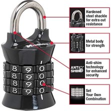 Daisy Store Soyunma Kilidi Kendi Kombinasyon Asma Kilidinizi Ayarlayın, 3'lü Paket, Renkler Değişebilir, 1535EC3